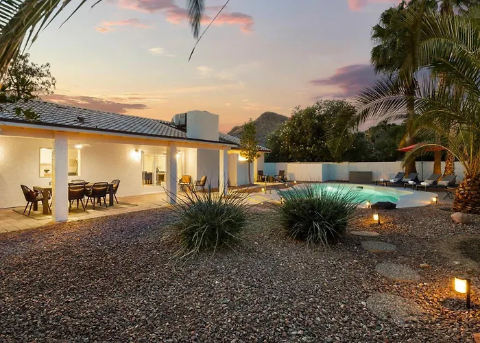 Desert Serenity - Pool Retreat By Hiking Preserve Phoenix