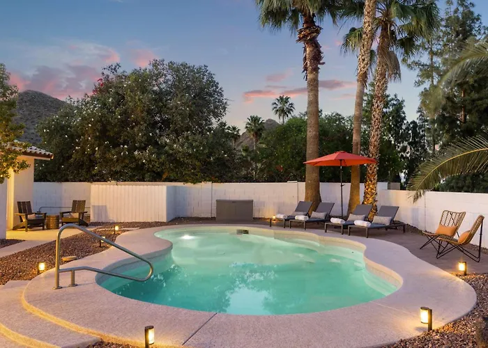 Ferienhaus Desert Serenity - Pool Retreat By Hiking Preserve Phoenix